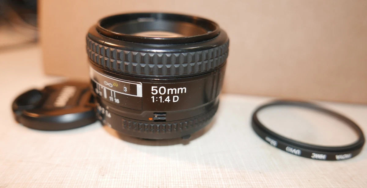 Nikon 50mm f/1.4 Camera Lenses for sale | eBay