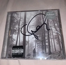 Taylor Swift Folklore Signed CD Sealed New