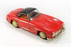 Mercedes Benz 300 SL Bandai Vintage Japanese Tin Toy Car 1960s