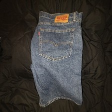 Vtg 90s Y2K Levi's 505 Jeans Shorts Denim Jorts Regular Fit USA Made 36โ Waist