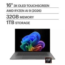 ASUS - Zenbook S16 16" 3K OLED Touchscreen Laptop - AMD Ryzen AI 9 465 2026 -...