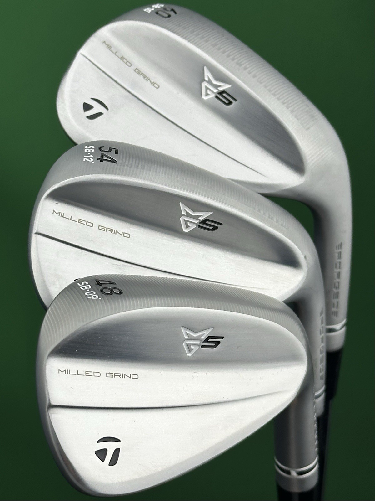 TaylorMade 2025 MG5 Wedge Set Right Hand 48-09*, 54-12*, 60-10* Steel RH MINT!
