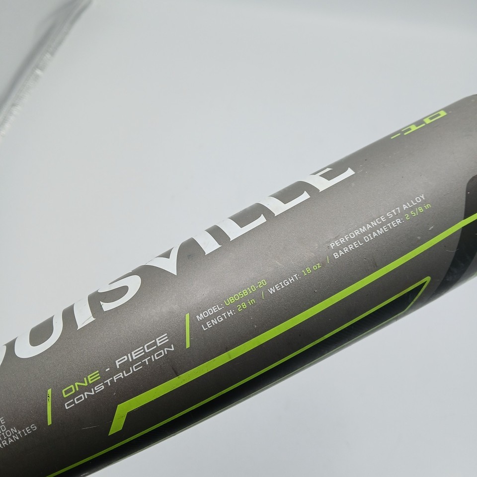 Batte De Baseball Louisville Slugger Omaha 5 – 31 Pouces, 21 Oz, Canon 2 5/8, Modèle UBO5B10-20