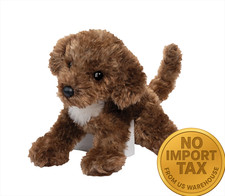 Douglas Darby Brown Doodle Dog Plush Stuffed Animal Toy, 16" long