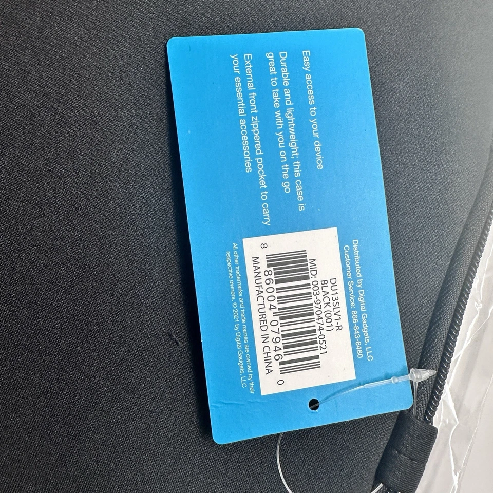 Digital Basics - FUNDA PHOENIX 13" Neopreno Tablet/Laptop Funda Bolso con Asas Foto 3 de 4