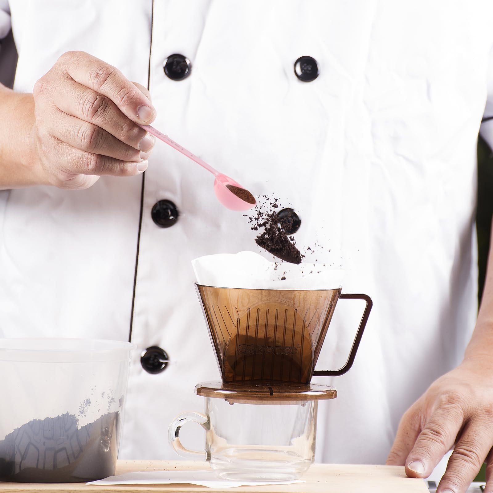 Measuring Cups and Spoons Set of 9 Stainless Steel for Cooking and Baking