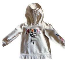 Minnie Mouse Baby Gap Disney Hooded Sweatshirt Girls size 4 Years