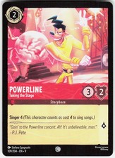 Powerline Taking the Stage 109/204 Fabled Disney Lorcana