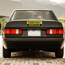 3pcs Student Driver Car Magnets, 3 Styles High Reflective Beginner Driver Saf...