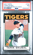 2021 Topps - 1986 Topps Baseball Relics Series 2 Tarik Skubal - #TSK - PSA 7 NM