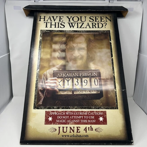 HARRY POTTER AND PRISONER OF AZKABAN LENTICULAR MOVIE POSTER SIRIUS BLACK