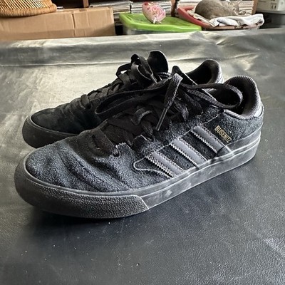 ADIDAS BUSENITZ Black / Black Shoes Skateboarding Men s 8 Suede Triple Black- BP