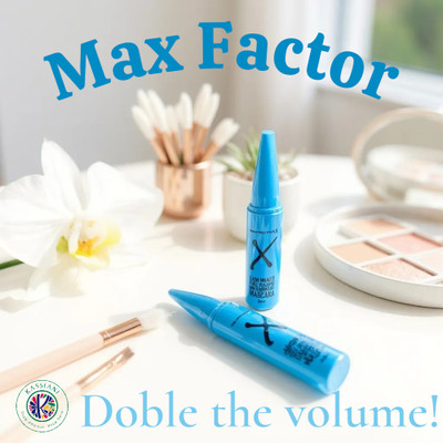 Max Factor X Lash Maker Waterproof Mascara Duo   Full Volume Brush, Black