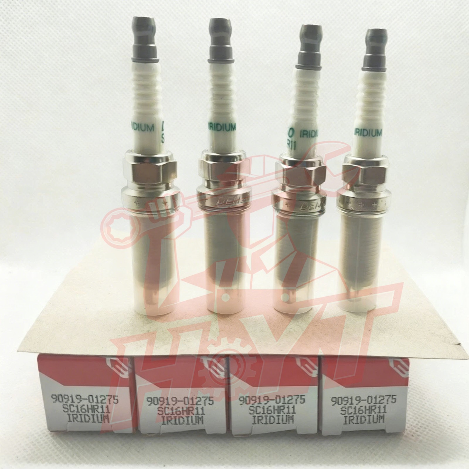 4PCS GENUINE OEM SC16HR11 90919-01275 IRIDIUM SPARK PLUGS FOR TOYOTA SCION LEXUS