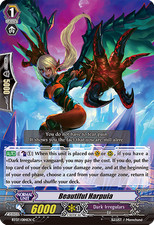 Vanguard TCG card BT07/084EN C Beautiful Harpuia Breaker of Limits