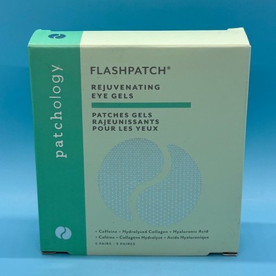 Patchology Flashpatch Rejuvenating Eye Gels   5 Pairs   NIB