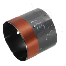 Woofer Voice Coil 2.5x0.75" 2 Layer Round Copper Wire Speaker Coil