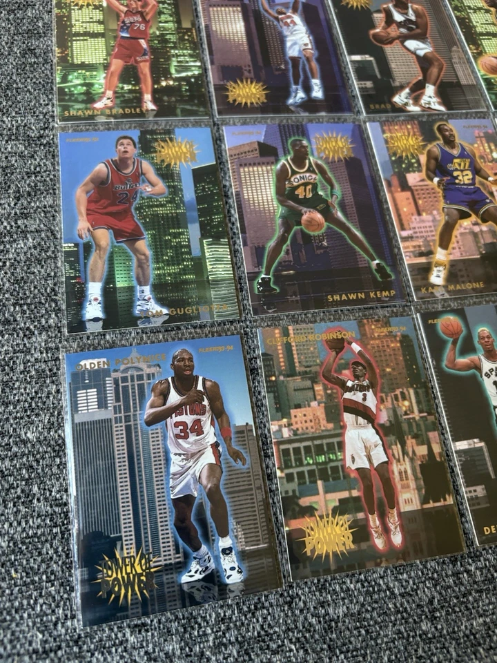 1994 Fleer NBA Tower of Power chase cards - image 4 of 4