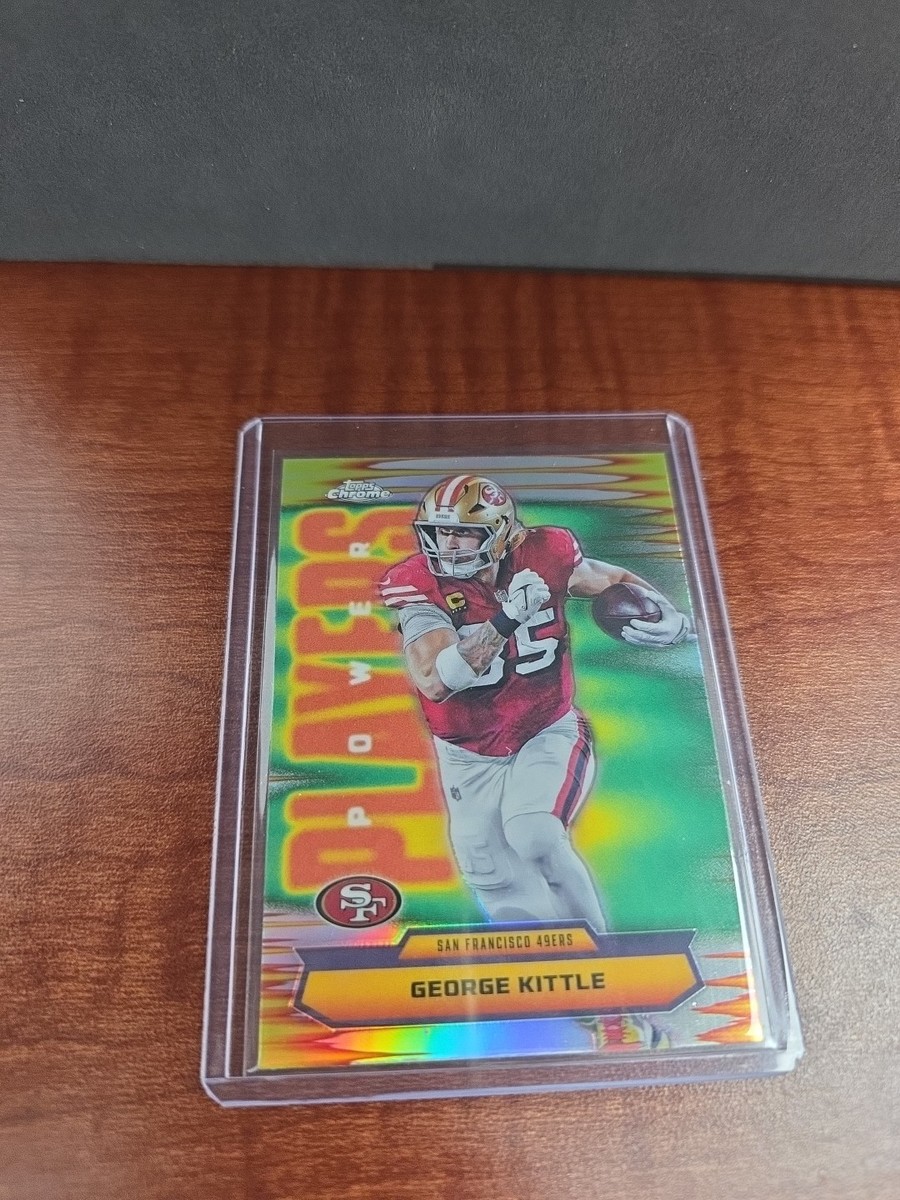 Topps 2025 Chrome Power Players George Kittle Refractor PP-33 | eBay