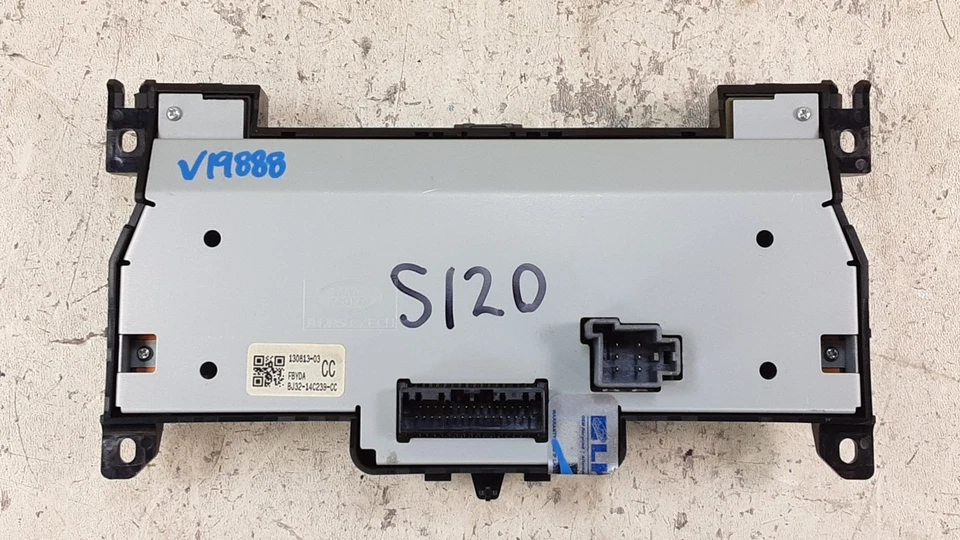 2012 2013 Land Rover Range Rover Evoque Auto Temperature Control Panel OEM - Image 3 of 4