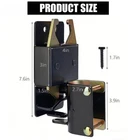 Heavy Duty Farm Gate Latch Two-Way Gate Latch Perfect for Farms, Pastures