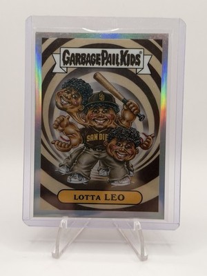 2025 Bowman Chrome GPK Leo De Vries SSP Lotta Leo Garbage Pail Kids #BGP-36