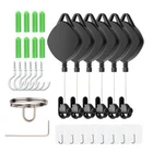 VR Headset Cable Management System for  VR Retractable Ceiling Pulley1575