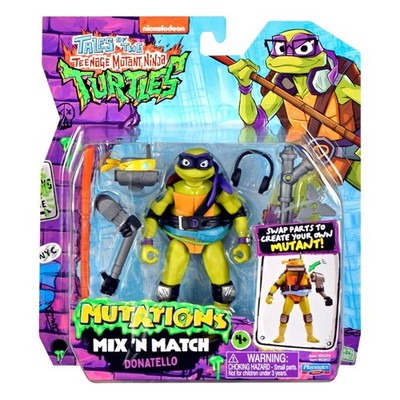 Donatello Teenage Mutant Ninja Turtles Mutations Mix N Match Figur Playmates