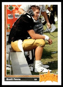 1991 Upper Deck Brett Favre Rookie Atlanta Falcons #13
