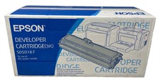 EPSON S050167 C13S050167 TONER ORIGINALE NERO PER EPL-6200/EPL  6200L [A BOX]