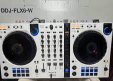 Pioneer DJ DDJ-FLX6-W White 4-Channel DJ Controller Serato rekordbox USB 4-Deck