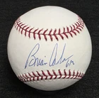 BRIAN CASHMAN Signed Official Baseball-NEW YORK YANKEES GENERAL MANAGER-PSA