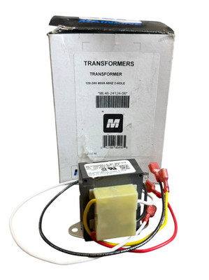 Mainline ML46-24124-06 HVAC Transformer 40VA 120V to 24V Class 2 MADE IN MEXICO