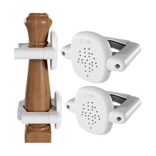 2 PCS No Hole Stairway Baby Gate Mounting Kit, Baby Gate Banister A... Fast Ship