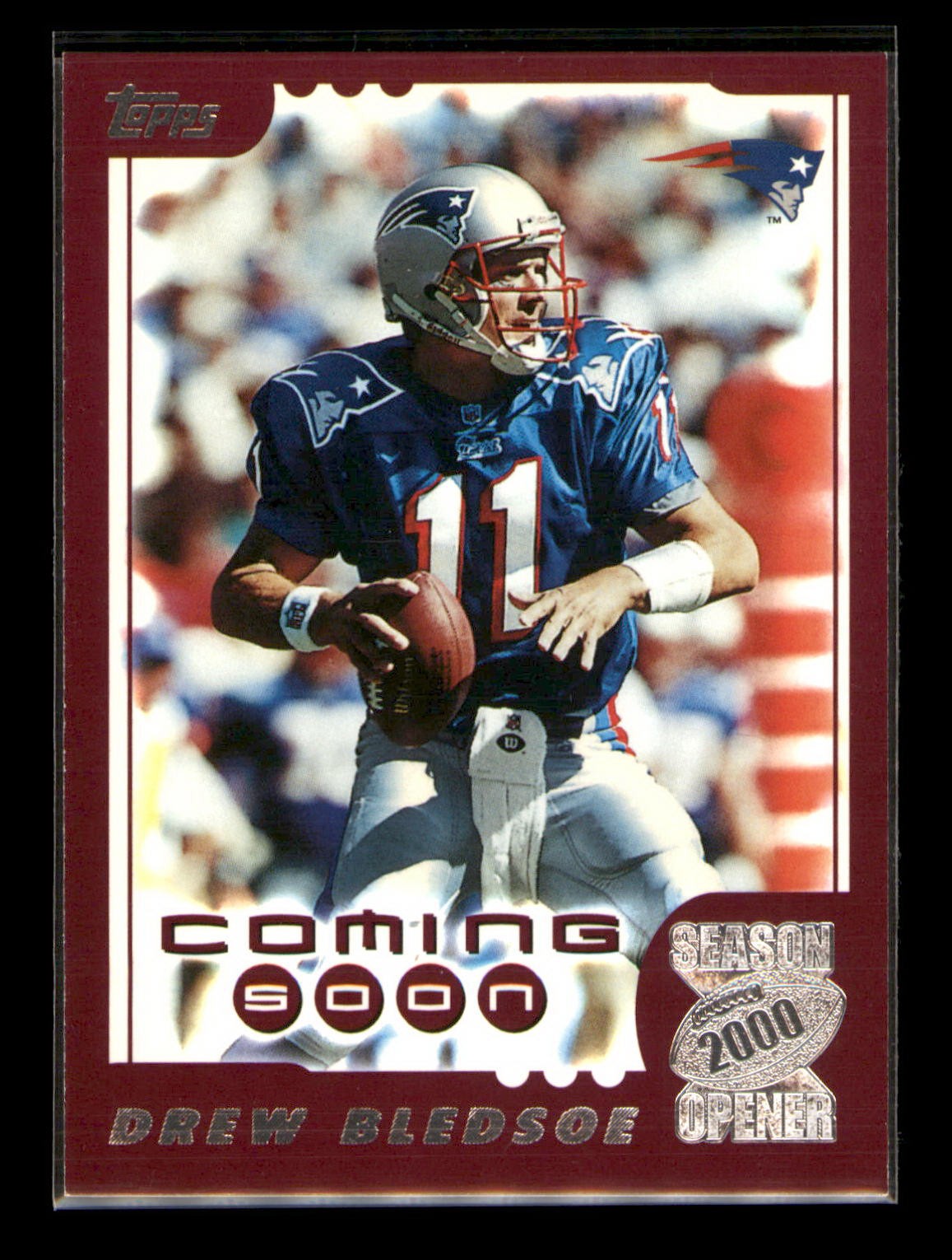 2000 Topps Season Opener Drew Bledsoe #186