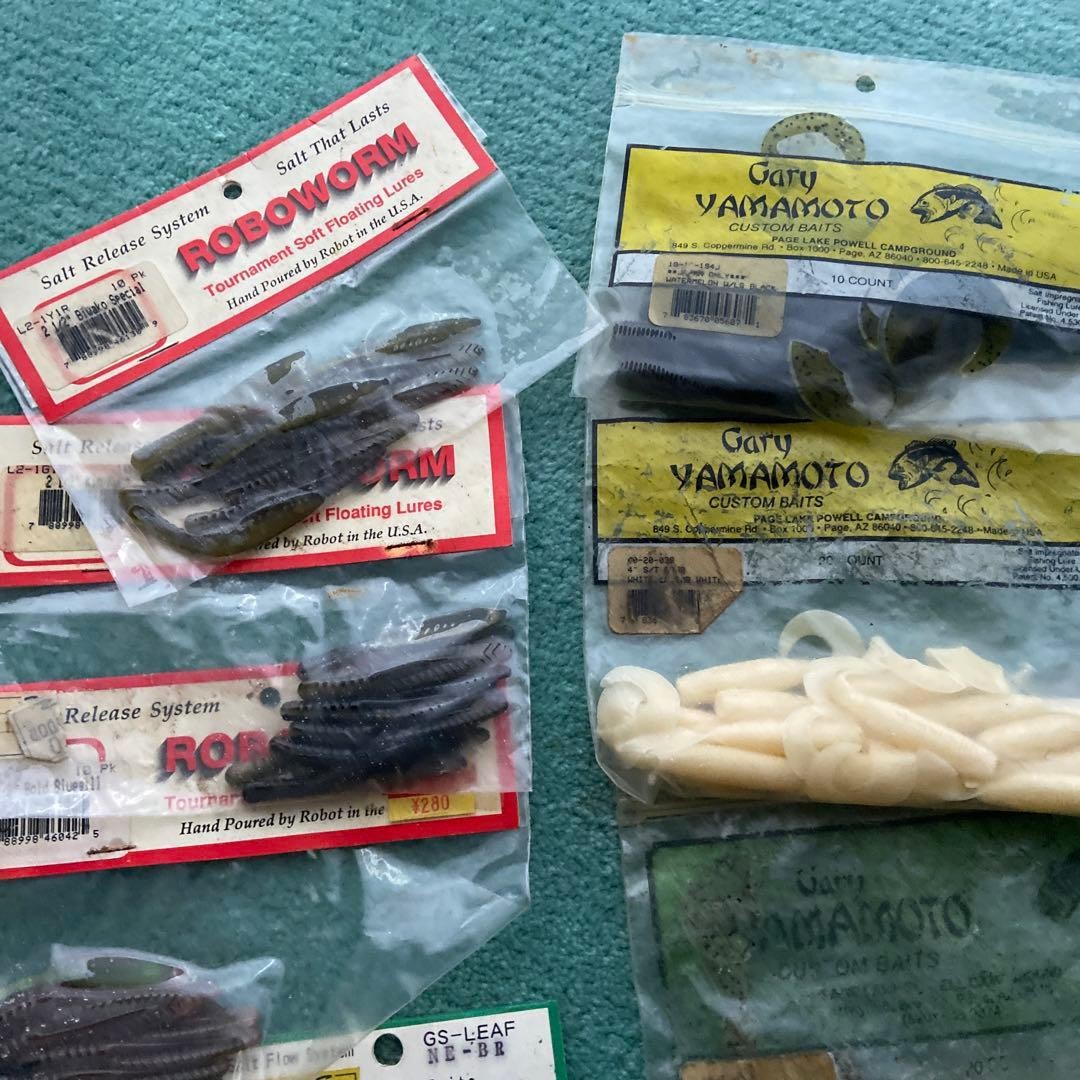 Old Worm Hook Rare Fishing Lot Gary Yamamoto - Image 2