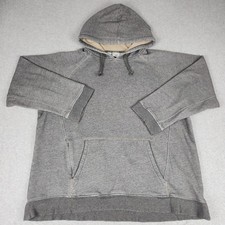 Columbia Hoodie Mens Gray Fleece Lined Kangaroo Pocket Regular Fit Pullover