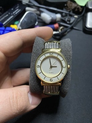 AVON Timeless Classic TWO-TONE Cuff Womens Watch | BRAND NEW WITH BOX!