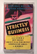 Strictly Business Original Soundtrack Cassette Tape 1991 Sealed LL Cool J Jodeci
