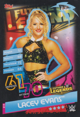 Karte 219 - Lacey Evans - Future Legends - Slam Attax Reloaded (2020)