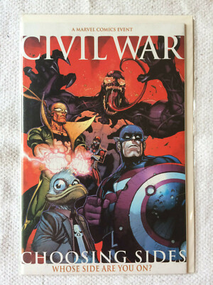 #ad Civil War: Choosing Sides #1 VF NM 1st Printing 2006 Marvel Comics $1.78