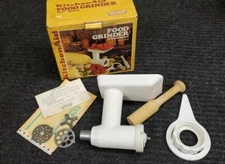 Vintage Kitchen Aid Stand Mixer Hobart Food Grinder Attachment Model FG-A in BOX