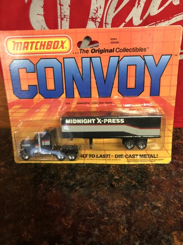 Matchbox Convoy MIDNIGHT X PRESS  CONTAINER TRUCK  (LOOK)