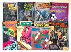 Gold Key Whitman Lot Of 8 Comics Adam 12 Boris Karloff Flash Gordon Mighty Mouse