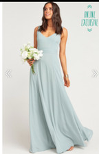 Show Me Your Mumu Jenn Maxi Dress Silver Sage Size XL  retail $198