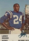 1961 Fleer Lenny Moore #32