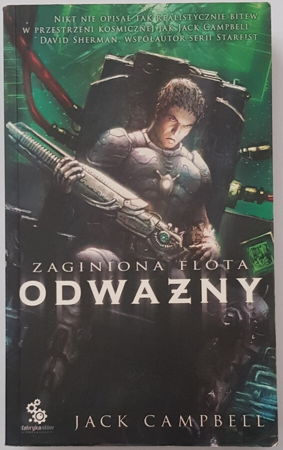 Polish book ODWAZNY Zaginiona Flota Jack Campbell polska ksiazka Paperback 2009