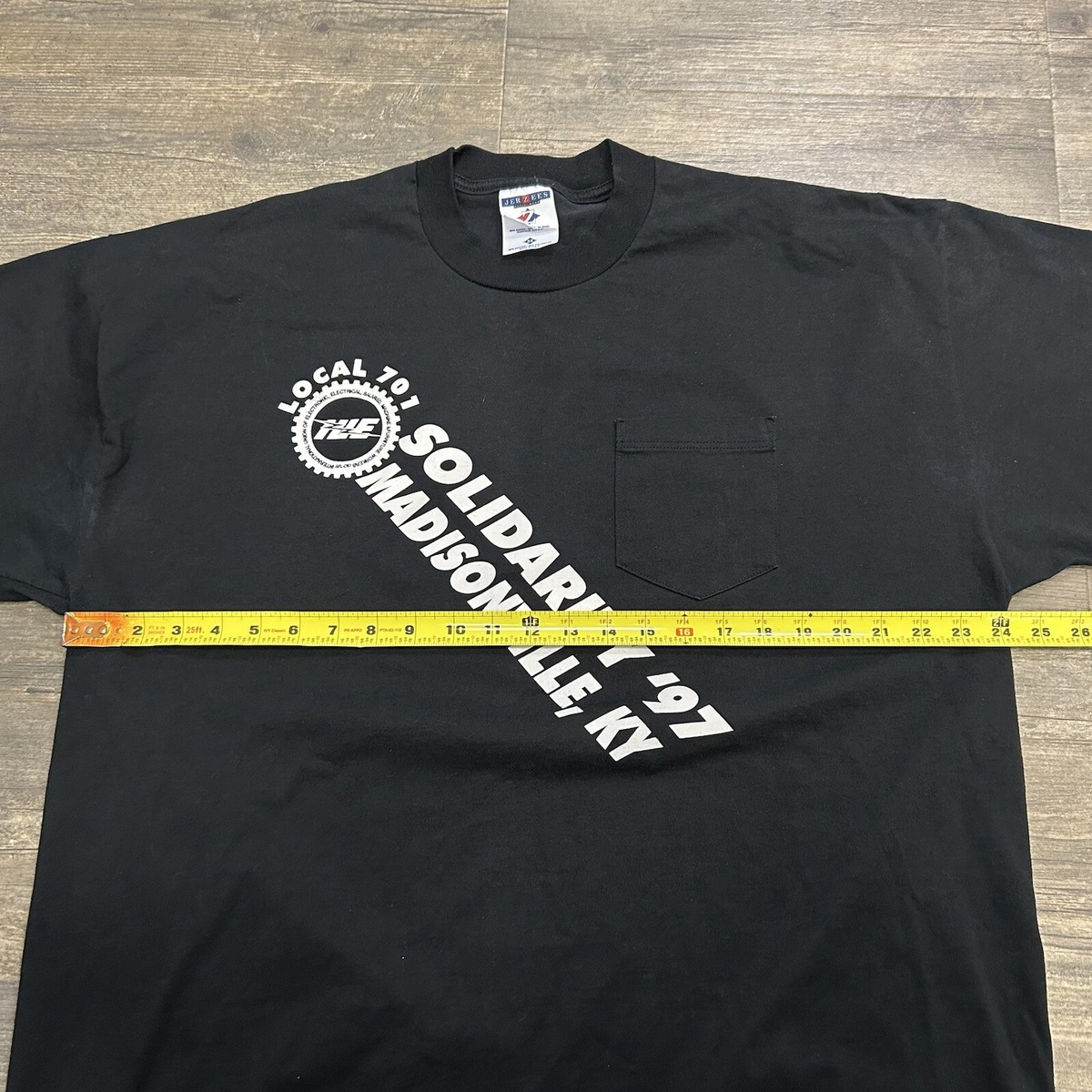 International Union Electronic, Electrical Workers Tshirt Men Size 2X USA Made View 5