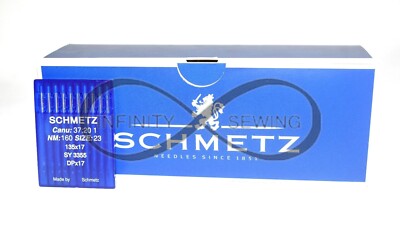 50 Stck. SCHMETZ INDUSTRIELLE NÄHMASCHINE NADELN CANU 37:20/SY3355/DPx17/135x17