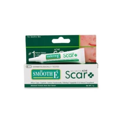Smooth E Acne Scar Serum Reduce Acne Scar Improve Uneven Skin Tone Texture 7 gm